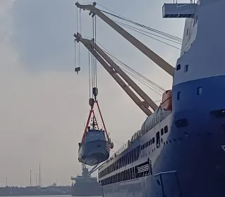 CHARTERING OF COAST GUARD BOAT FROM INDIA TO SEYCHELLES
